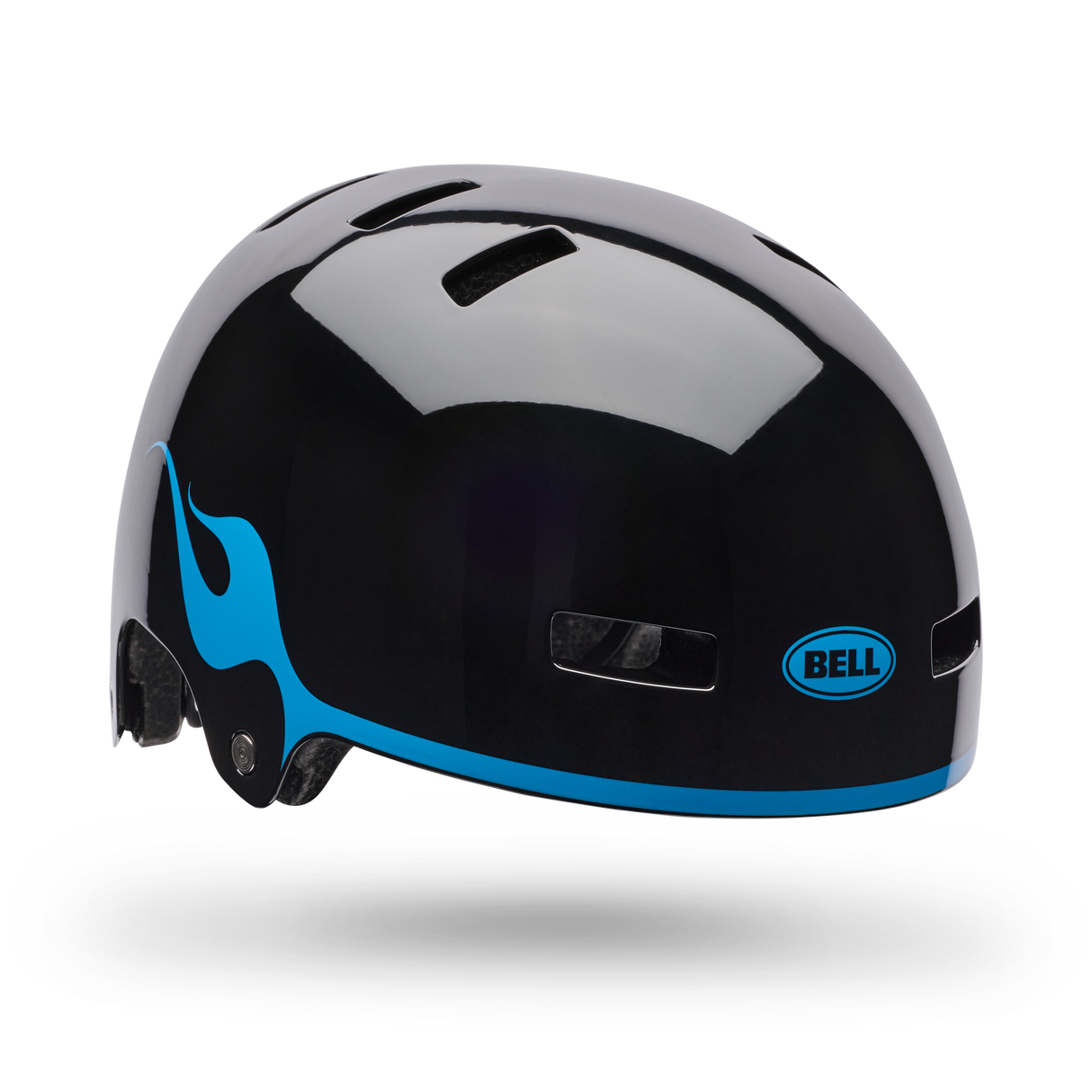 Bell Local Slayco zwarte helm met achteruitkijkspiegel