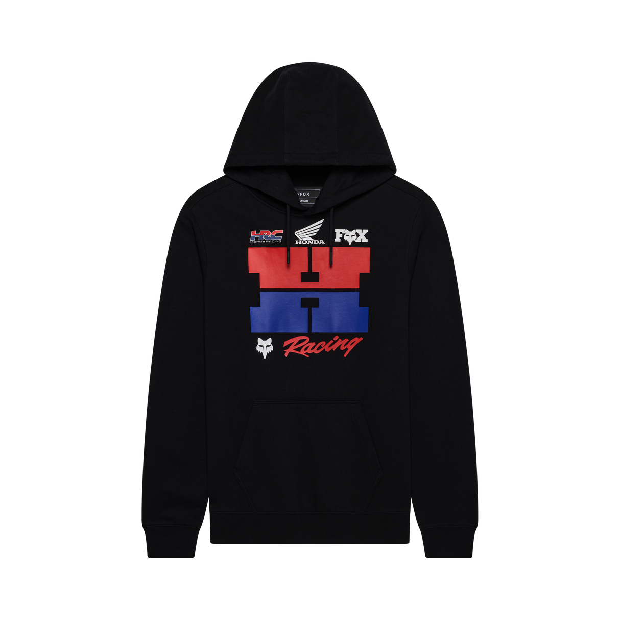 Fox Racing Honda Kapuzenpullover Schwarz