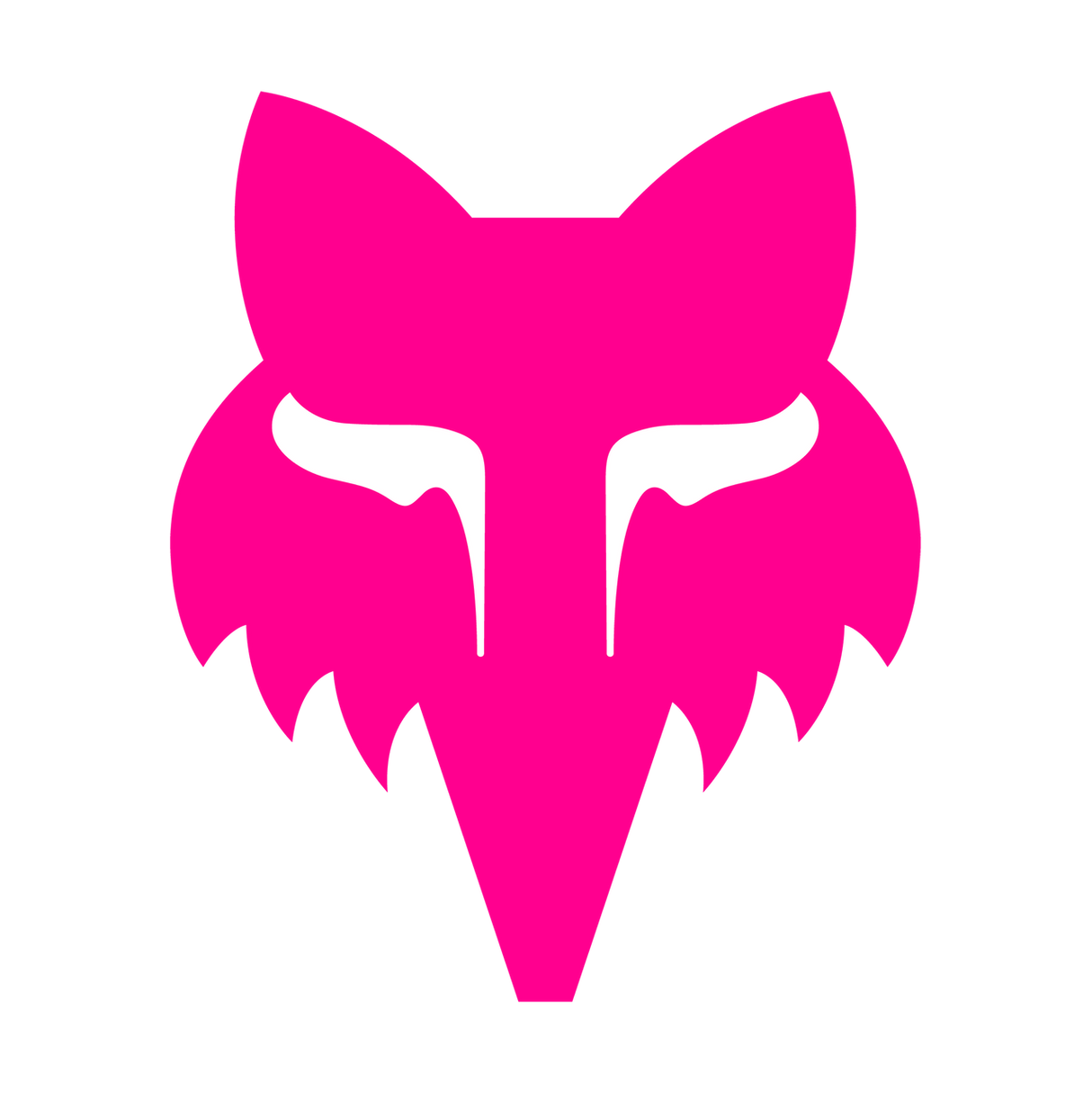 Fox Racing Fox Head 7" Aufkleber Pink