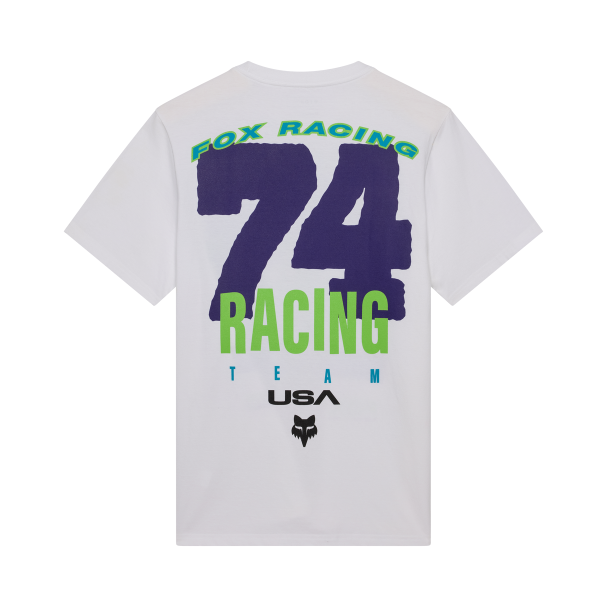 Fox Racing Hardcore 195 T-shirt Original Blanc