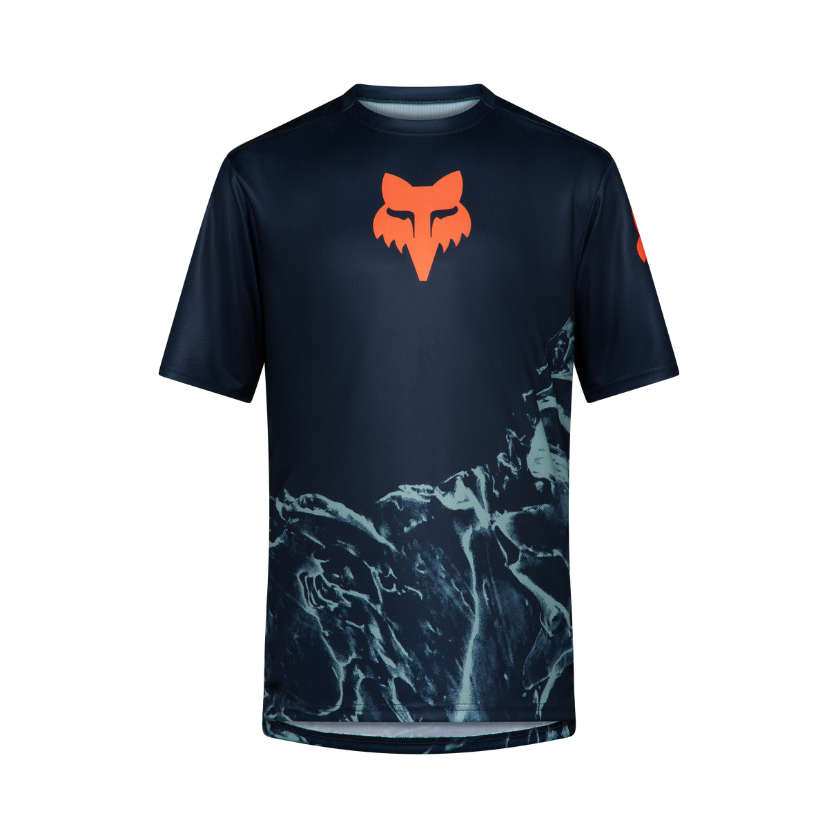 Camiseta de manga corta Fox Racing Ranger con estampado, azul ártico