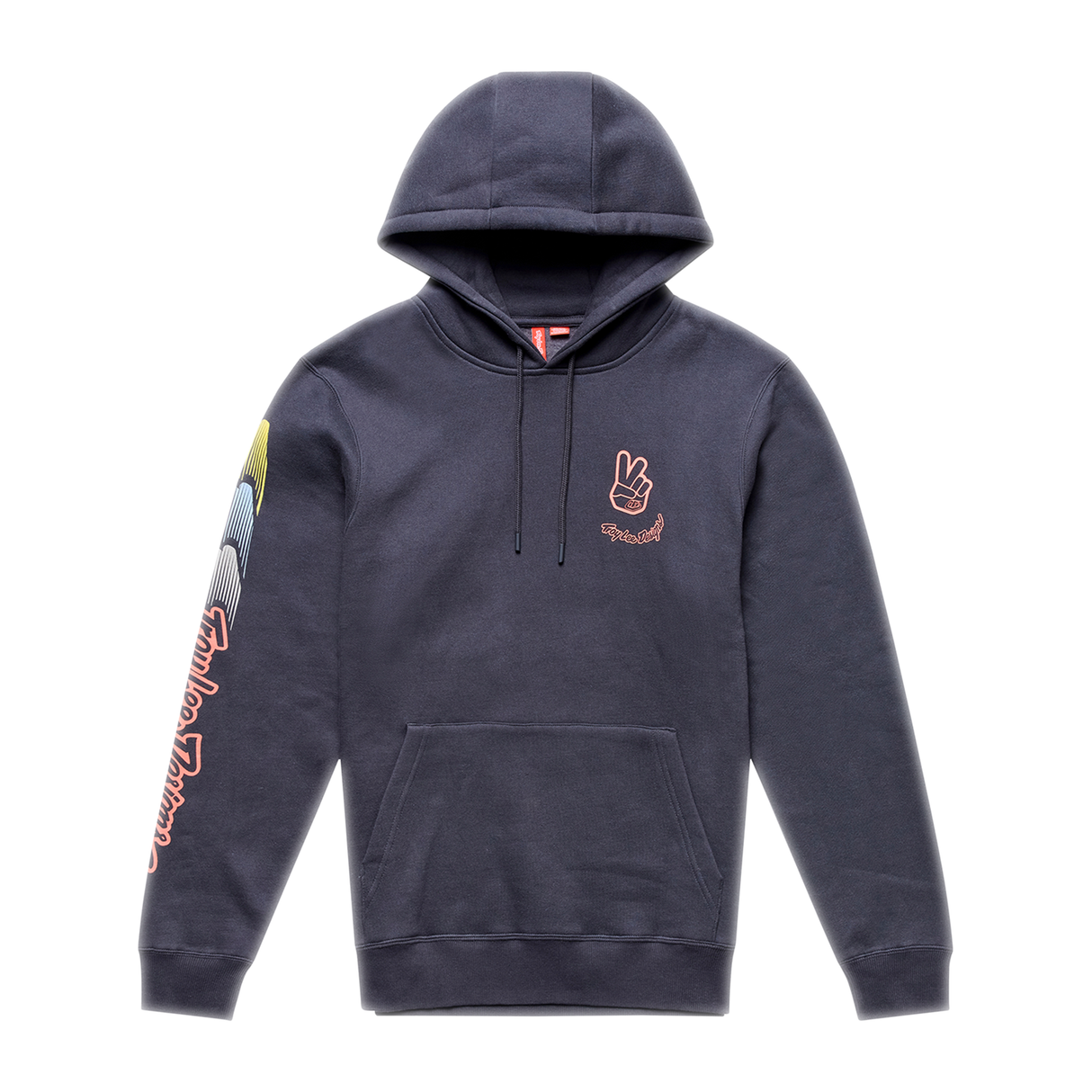 Troy Lee Designs Pullover-Hoodie Peace Out Karbon/Schwarz