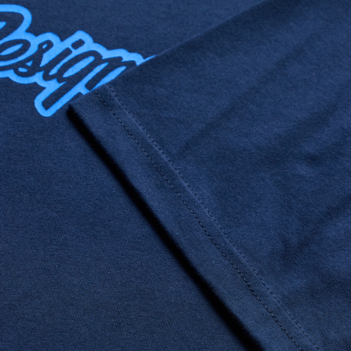 T-shirt a maniche corte Troy Lee Designs Signature Navy/Aero Blue
