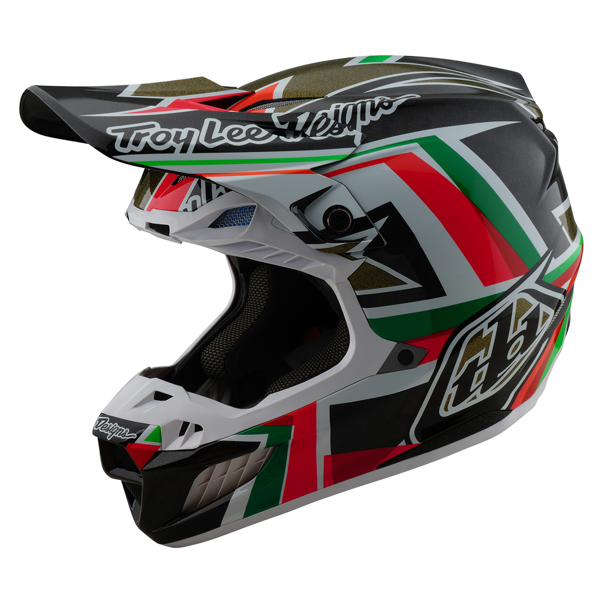 Casque de moto Troy Lee Designs SE5 Carbon Labyrinth