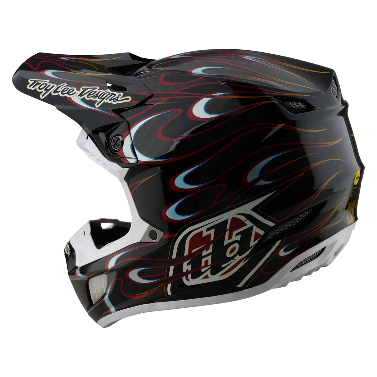 Troy Lee Designs SE5 Carbon Torched Moto Helm
