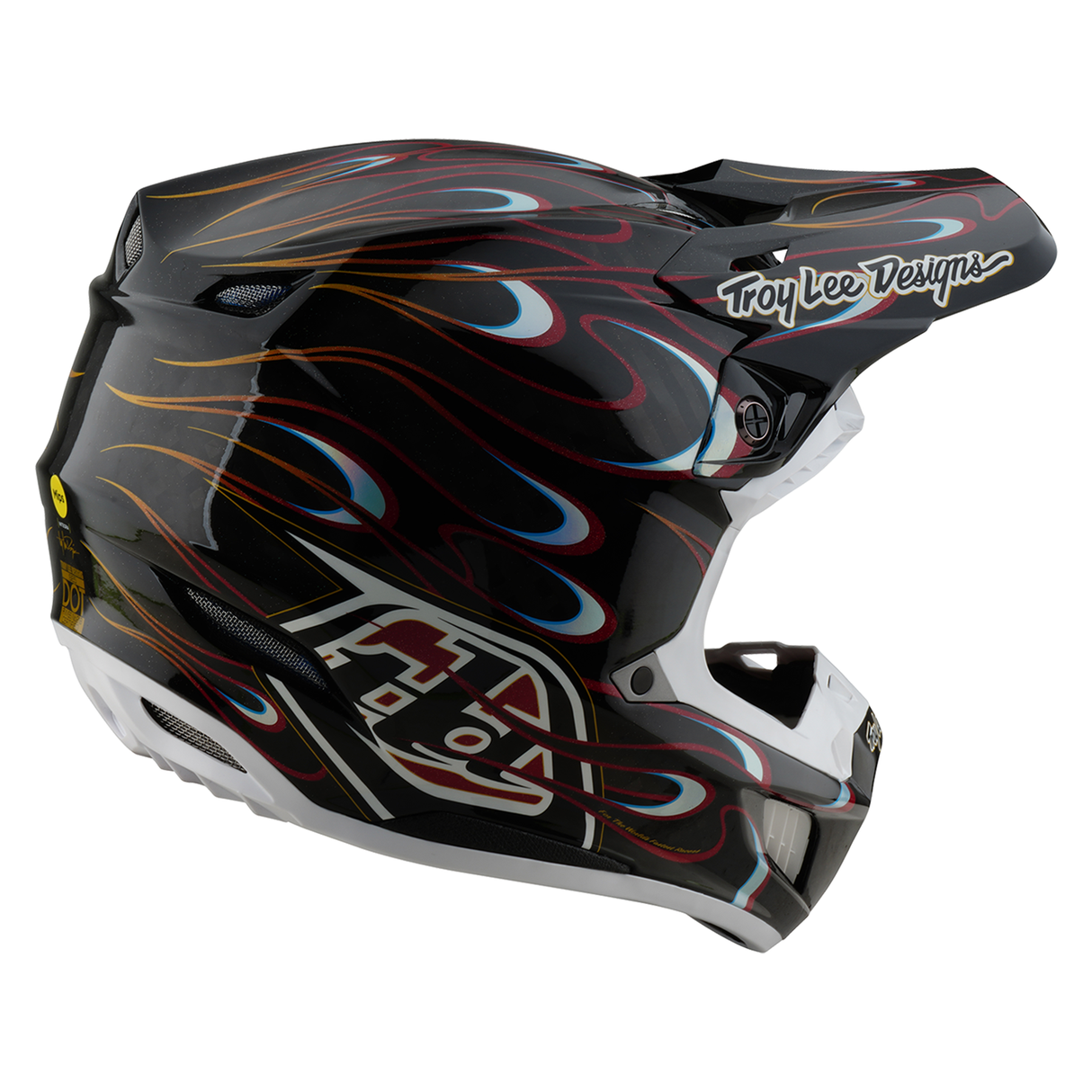 Troy Lee Designs SE5 Carbon Torched Moto Helm