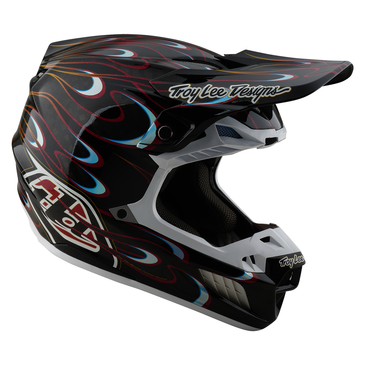 Troy Lee Designs SE5 Carbon Torched Moto Helm