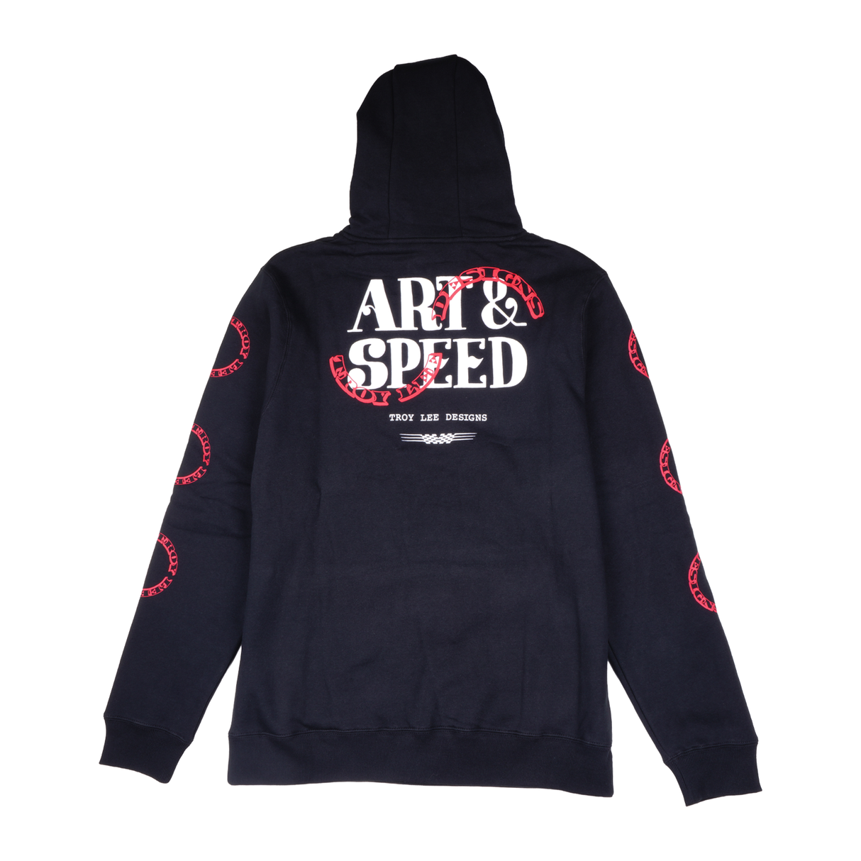Troy Lee Designs Pullover-Hoodie Pink Slips Schwarz