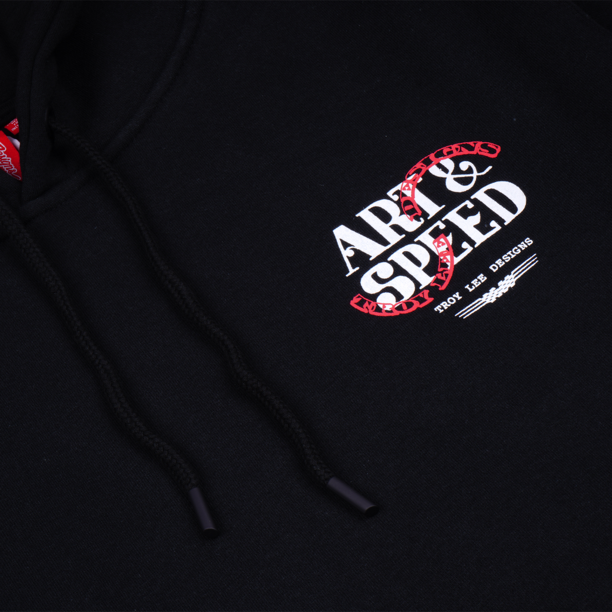 Troy Lee Designs Pullover-Hoodie Pink Slips Schwarz