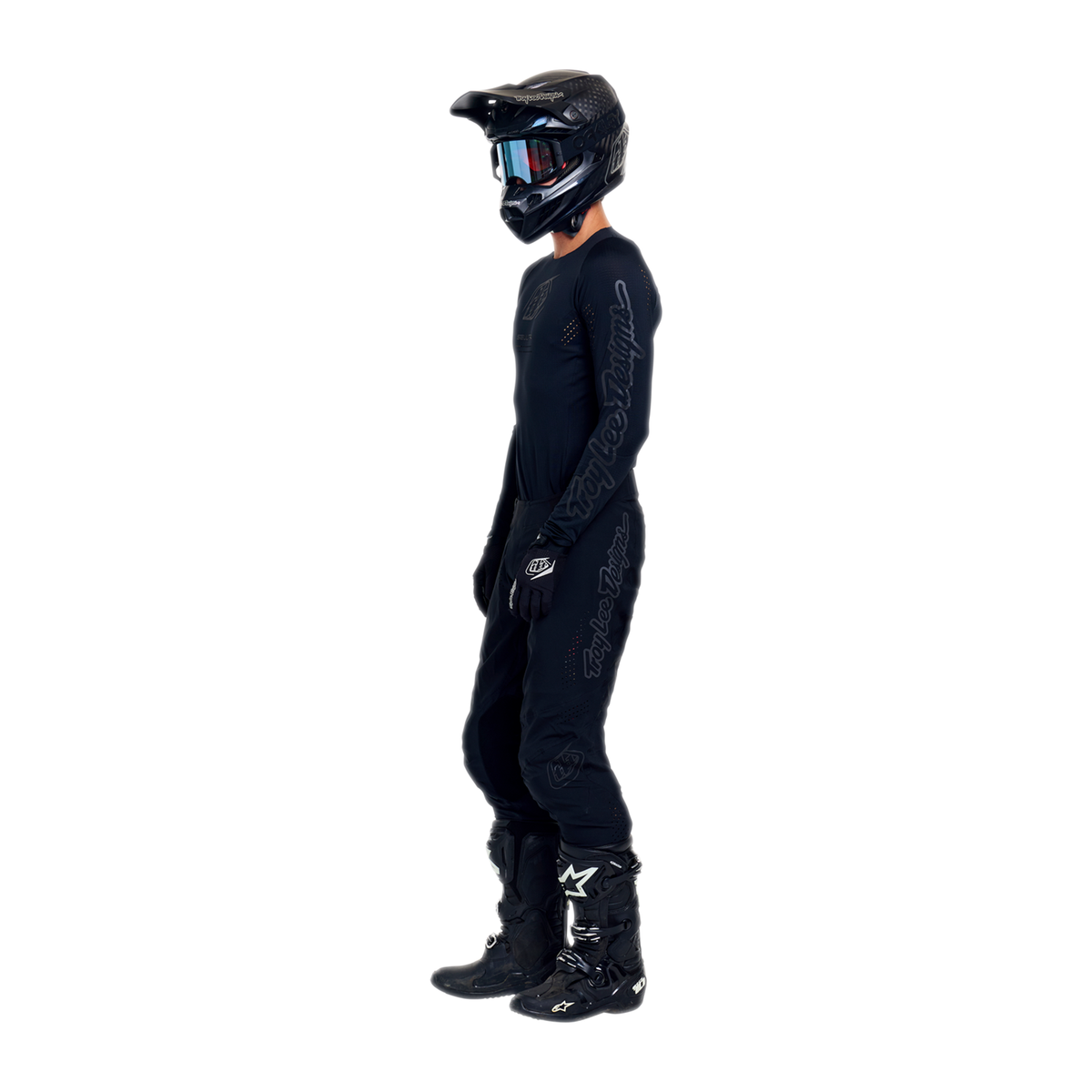 Troy Lee Designs SE Ultra Trikot Mono Schwarz/Schwarz