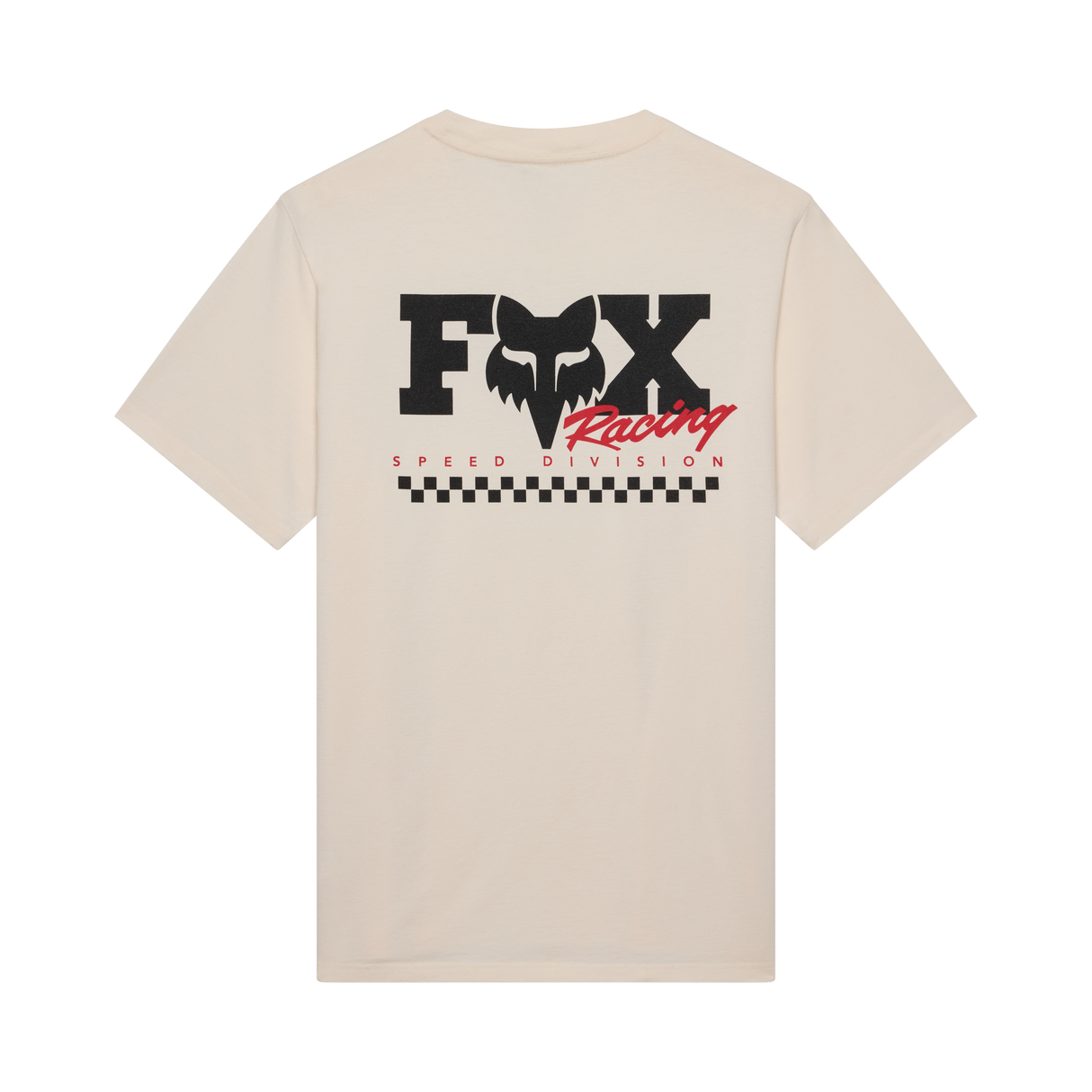 Fox Racing Checker 195 Original Tee Off White