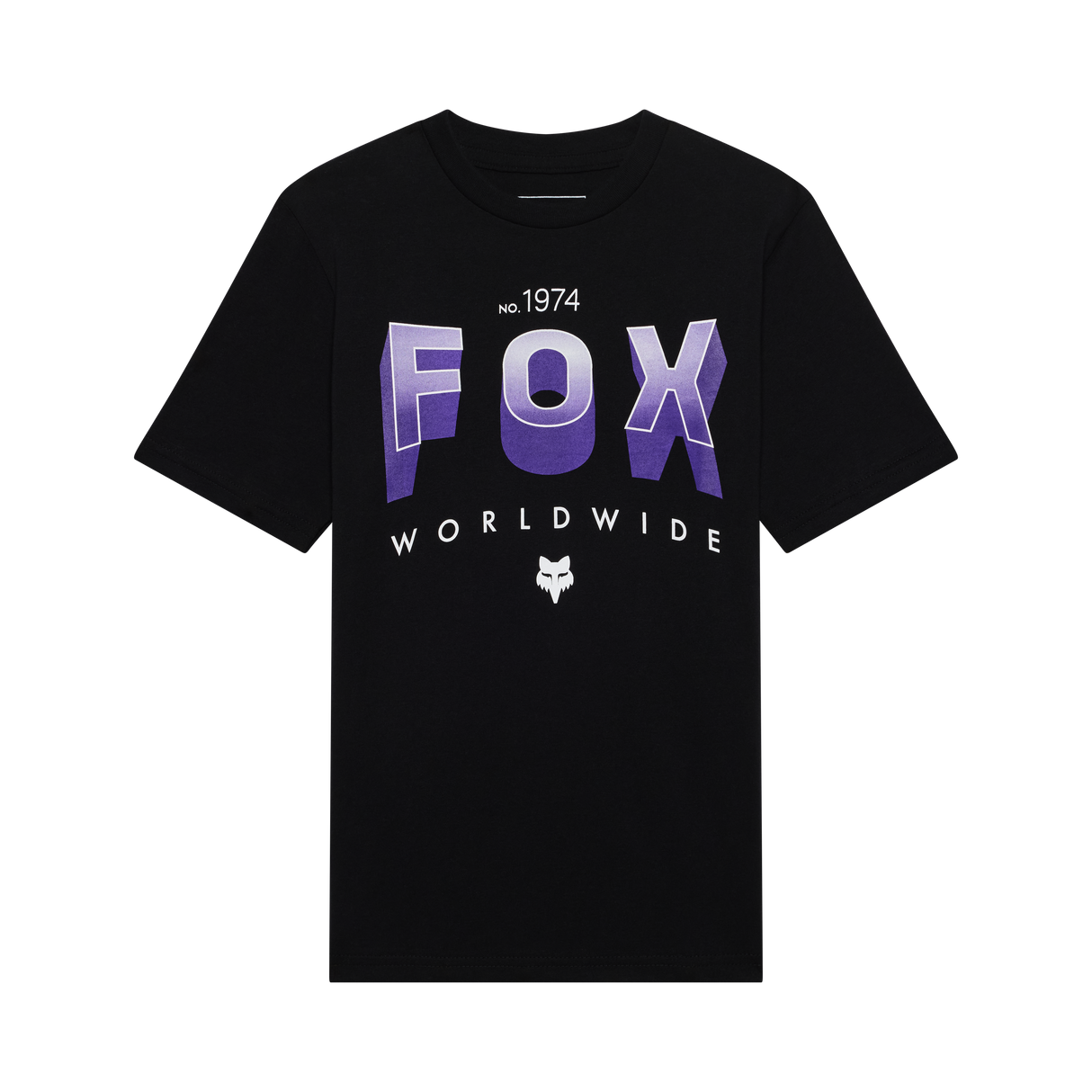 Camiseta juvenil Fox Racing Block Ultra negra