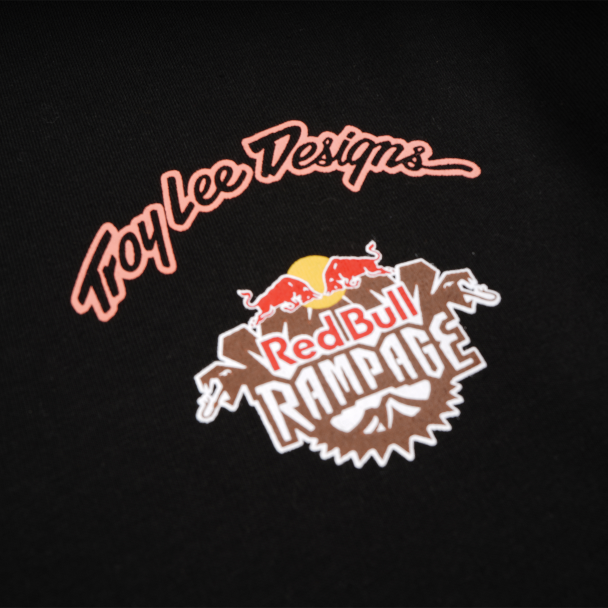Troy Lee Designs X Redbull Rampage Valley Of Gods Short Sleeve Tee Black