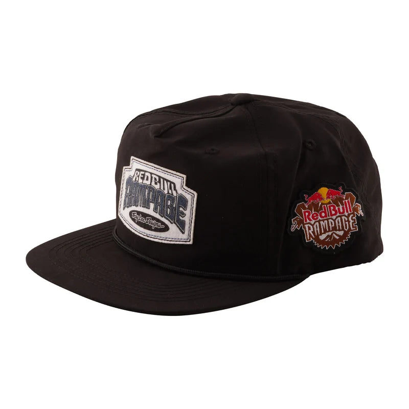 Troy Lee Designs x Red Bull Rampage 2026 Canyon Gap Unstructured Snapback Carbon