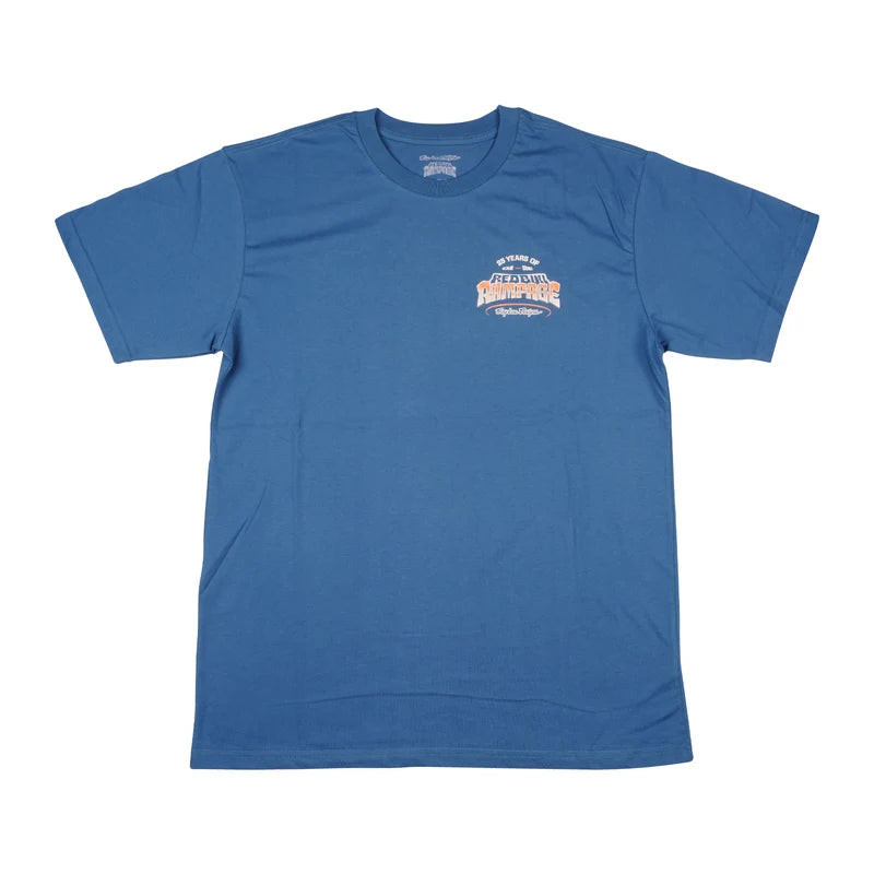 Troy Lee Designs x Red Bull Rampage 2026 Canyon Gap Short Sleeve Tee Blue Smoke