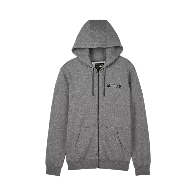 Fox Racing Absolute Fleece Zip Heather Graphite
