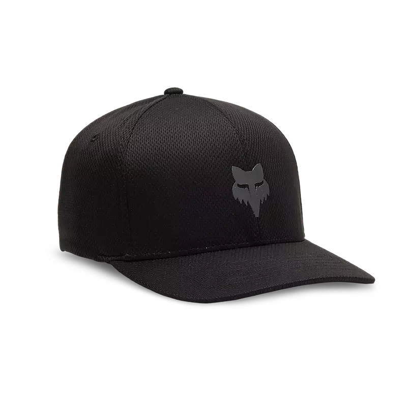 Fox Racing Fox Head Tech Flexfit Hat Black/Charcoal