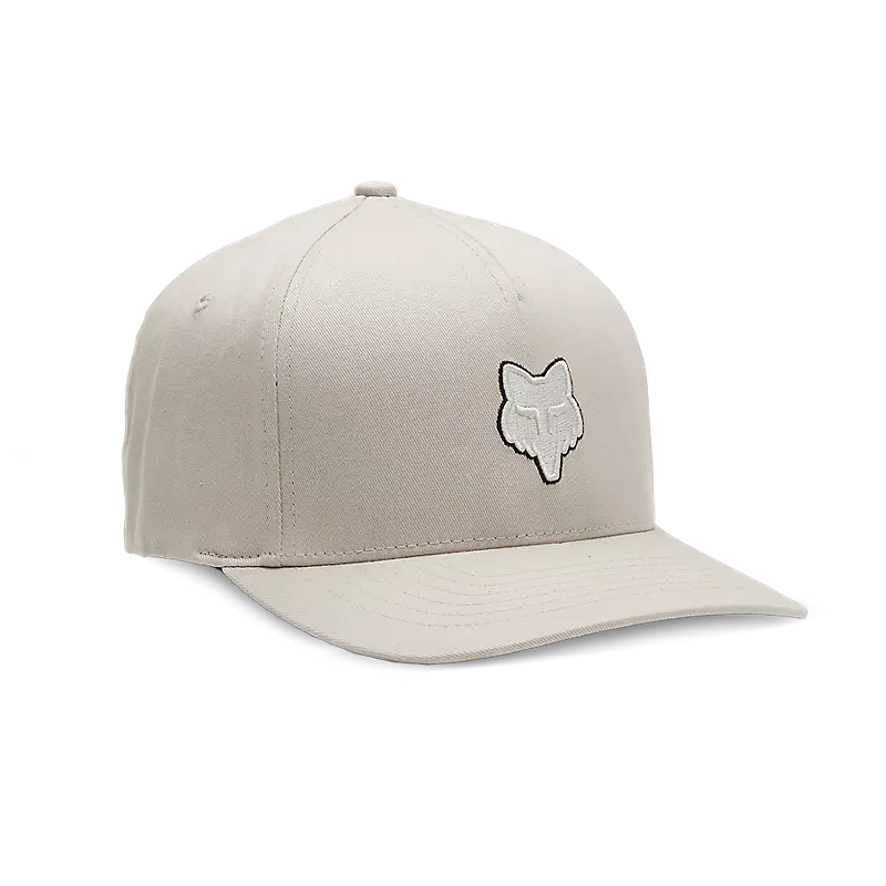 Fox Racing Fox Head Flexfit Hat Vintage White