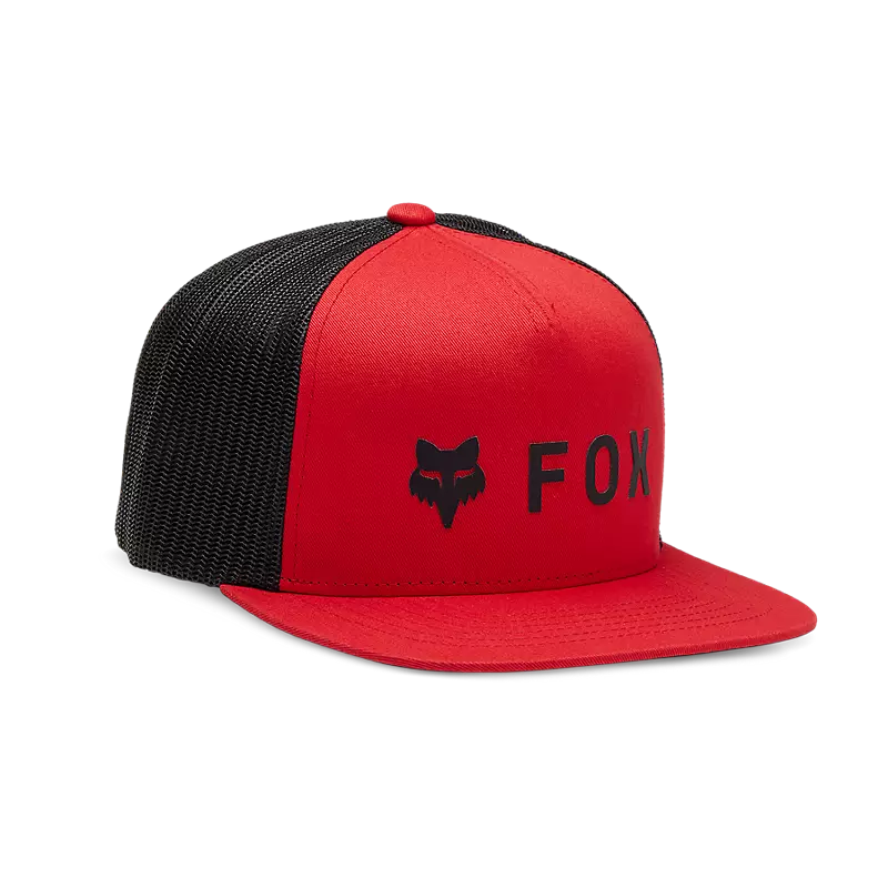 Fox Racing Absolute Mesh Snapback Flame Red