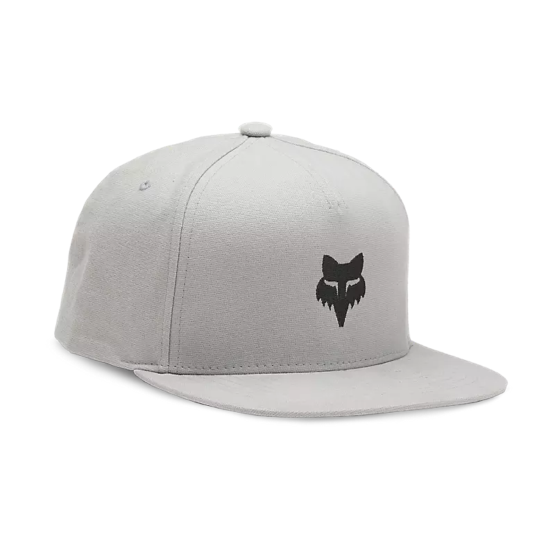 Fox Racing Fox Head Snapback Hat Steel Grey