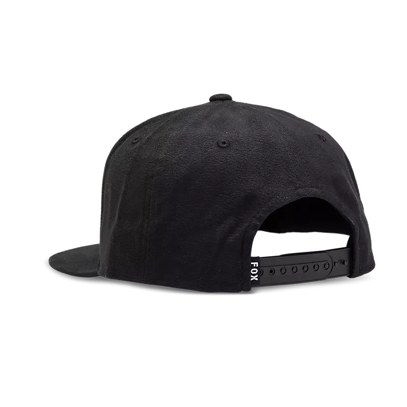 Fox Racing Fox Head Snapback Hat Black/Charcoal