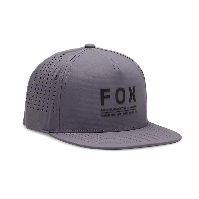 Fox Racing Non Stop Tech Snapback Steel Grey