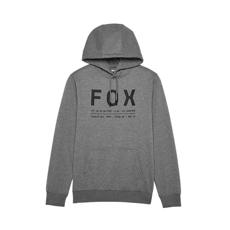 Fox Racing Non Stop Fleece Pullover Heather Graphite
