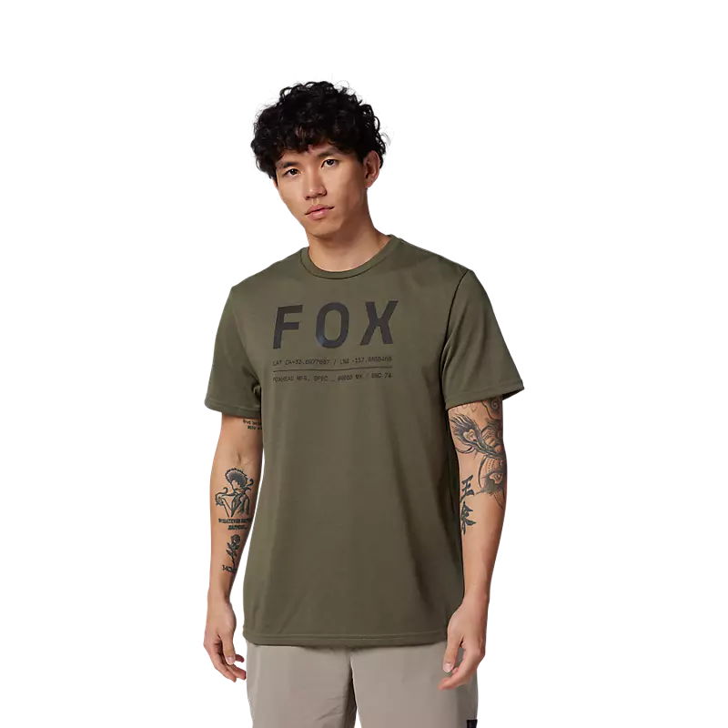 Fox Racing Non Stop Short Sleeve Tech Tee Olive Green