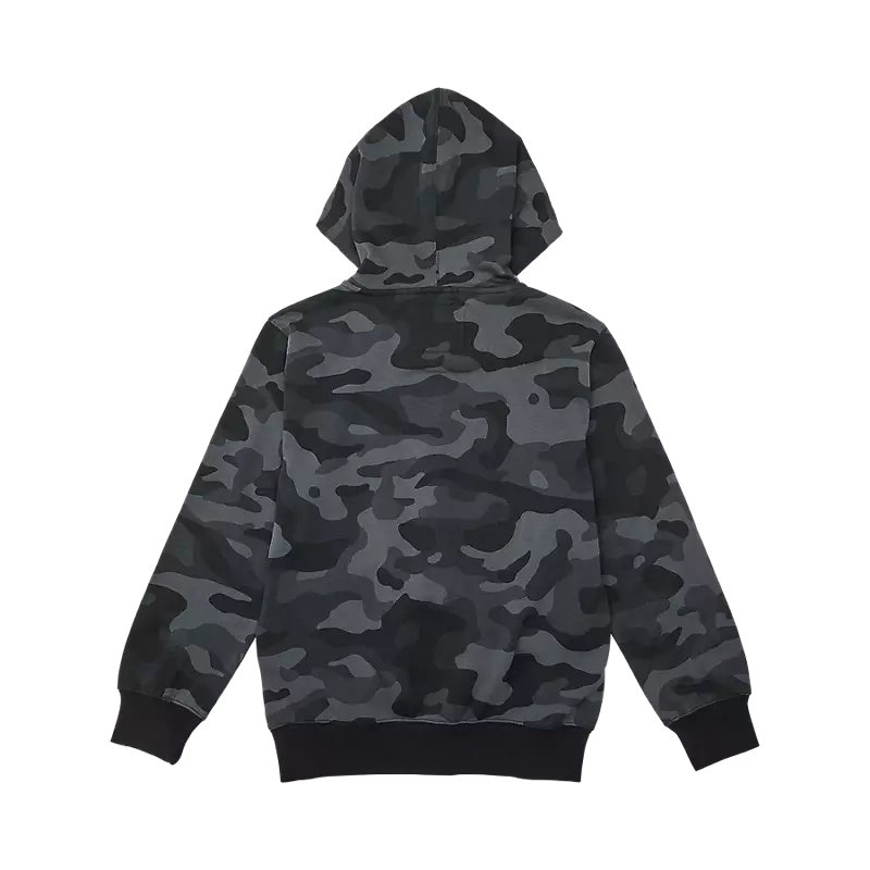 Fox Racing Youth Fox Head Camo Fleece Zip Black Camo