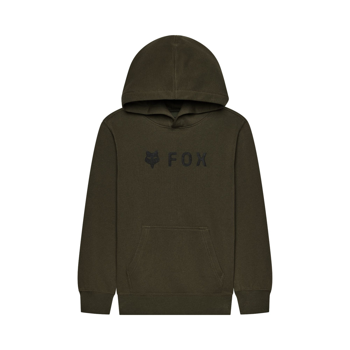 Pull molletonné Absolute Fox Racing pour jeunes vert olive