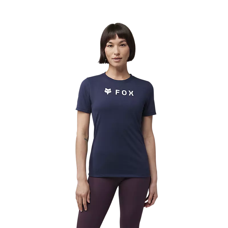Fox Racing Women's Absolute Short Sleeve Tech Tee Midnight