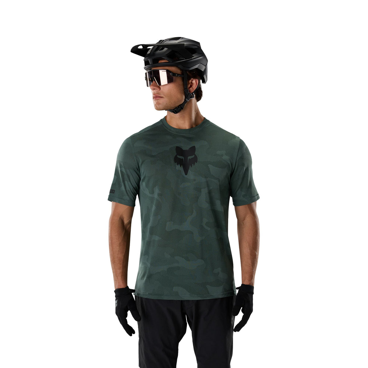 Fox Racing Ranger Tru Dri Kurzarmtrikot Salbeigrün