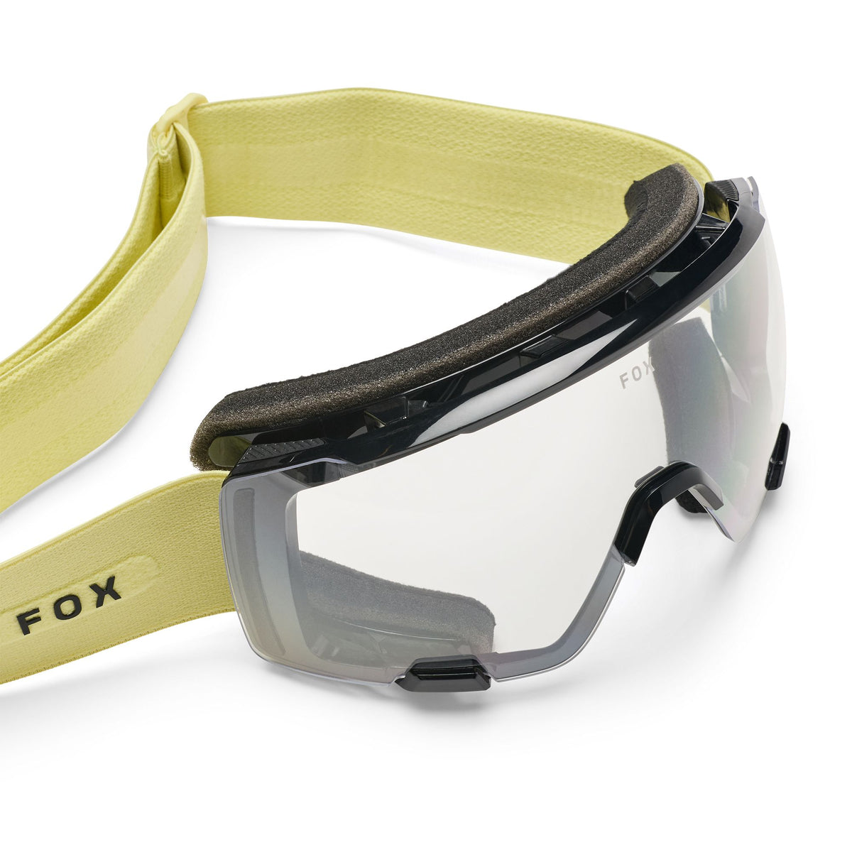 Fox Racing Purevue Schwarz/Klar Perlg gelb