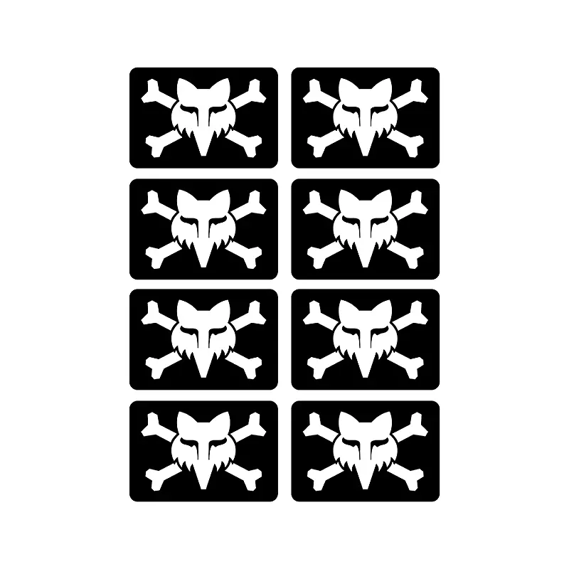 Fox Racing Victory Logo Pack Black