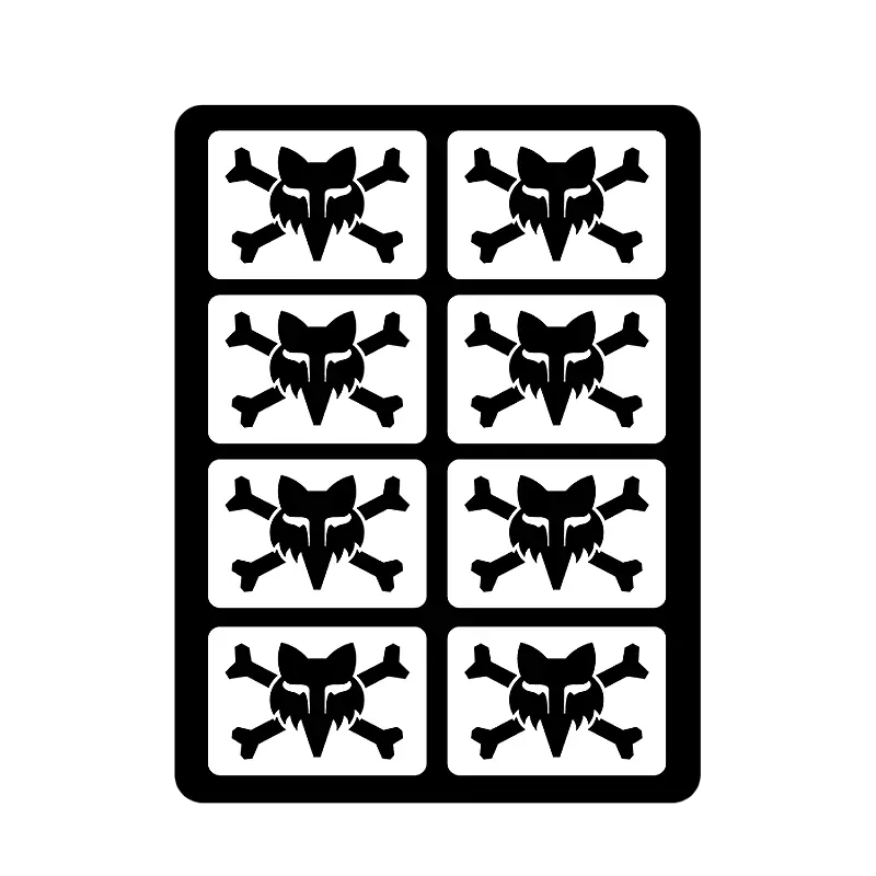 Fox Racing Victory Logo Sticker Pack