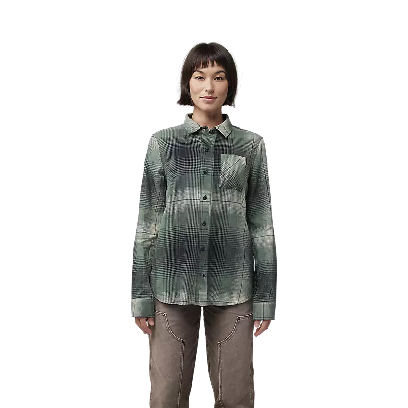 Fox Racing Womens Traildust Flannel Shirt