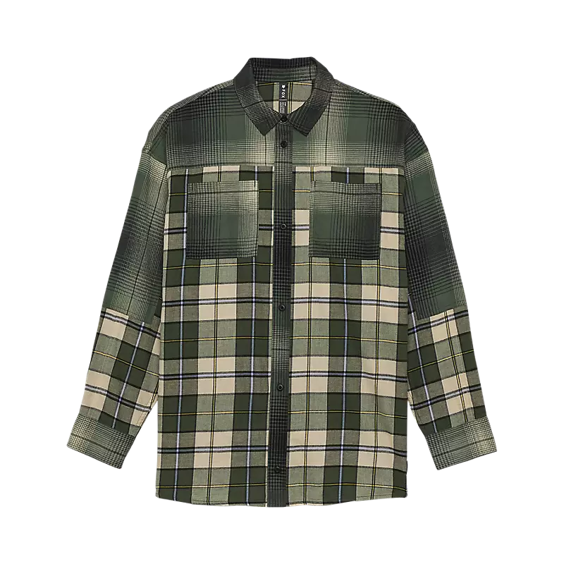 Fox Racing Womens Oversized Flannel Shirt