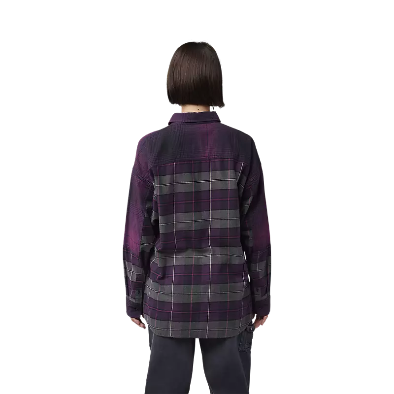 Fox Racing Womens Oversized Flannel Shirt
