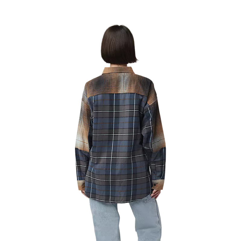 Fox Racing Womens Oversized Flannel Shirt