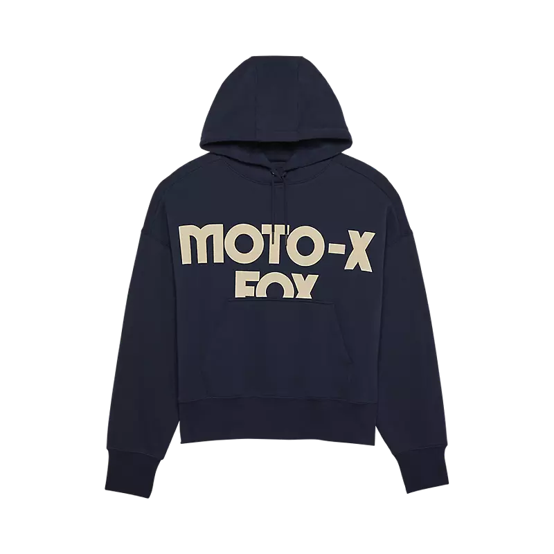 Fox Racing Women's Moto-X Oversized Fleece Pullover  Midnight