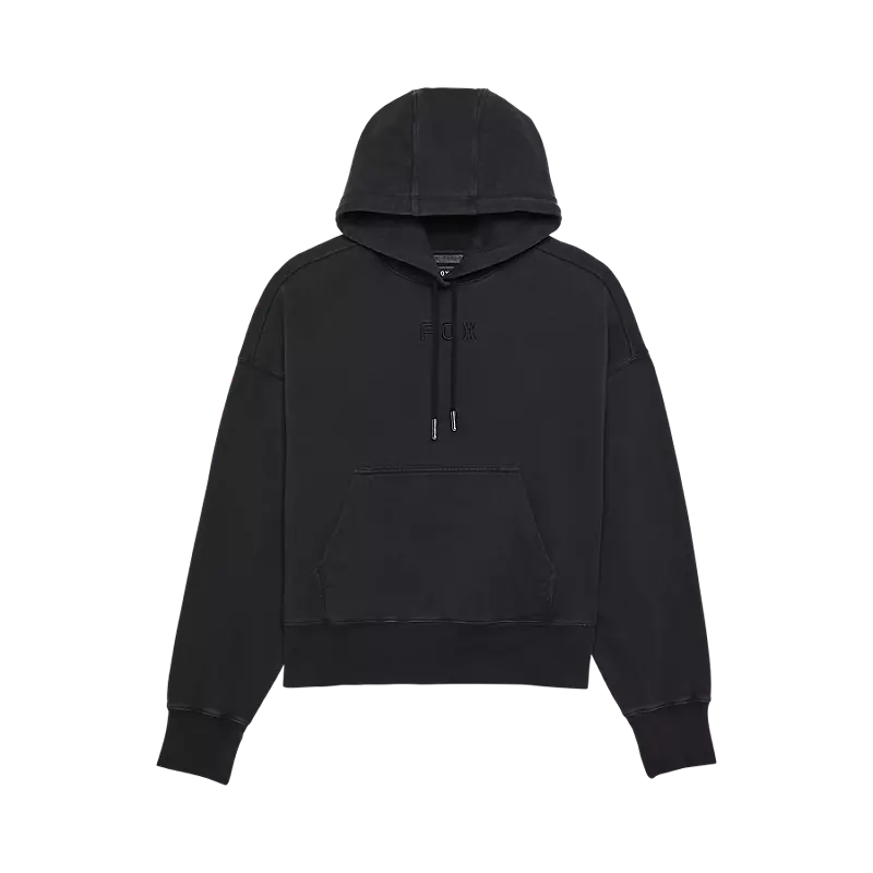 Fox Racing Womens Wordmark Oversized Pullover Hoodie