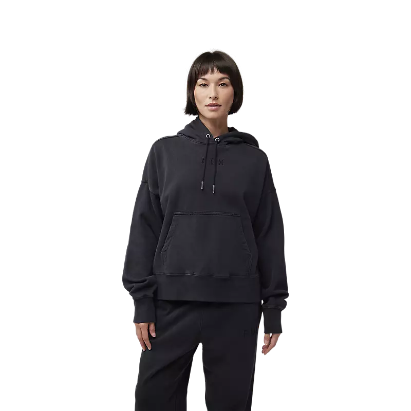 Fox Racing Womens Wordmark Oversized Pullover Hoodie