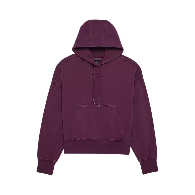 Fox Racing Womens Wordmark Oversized Pullover Hoodie