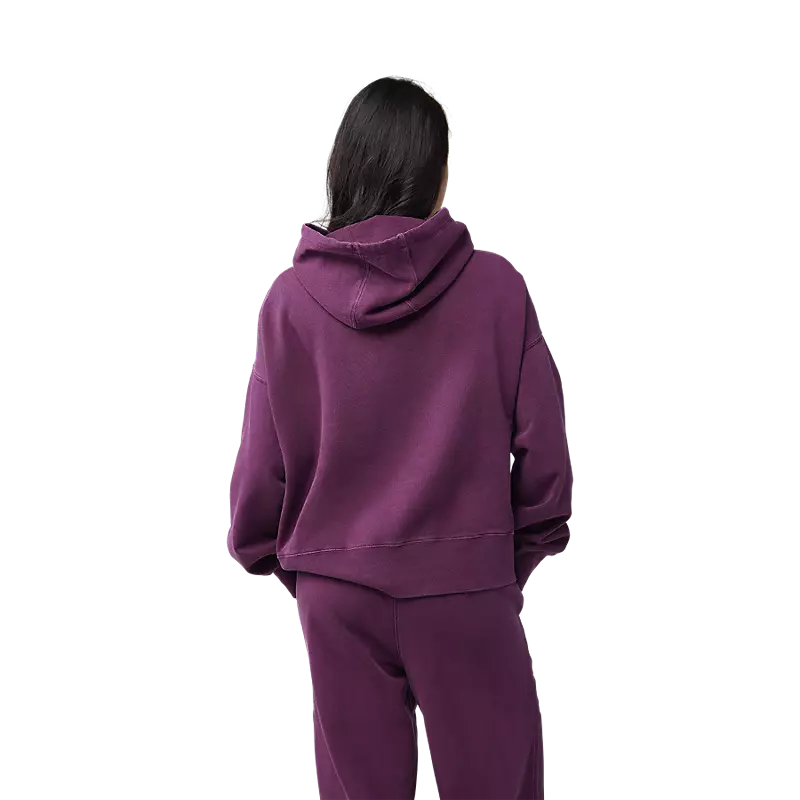 Fox Racing Womens Wordmark Oversized Pullover Hoodie