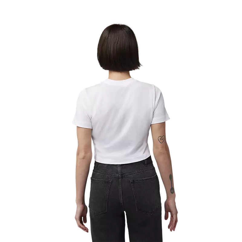 Fox Racing Womens Race Crew Cropped Tee
