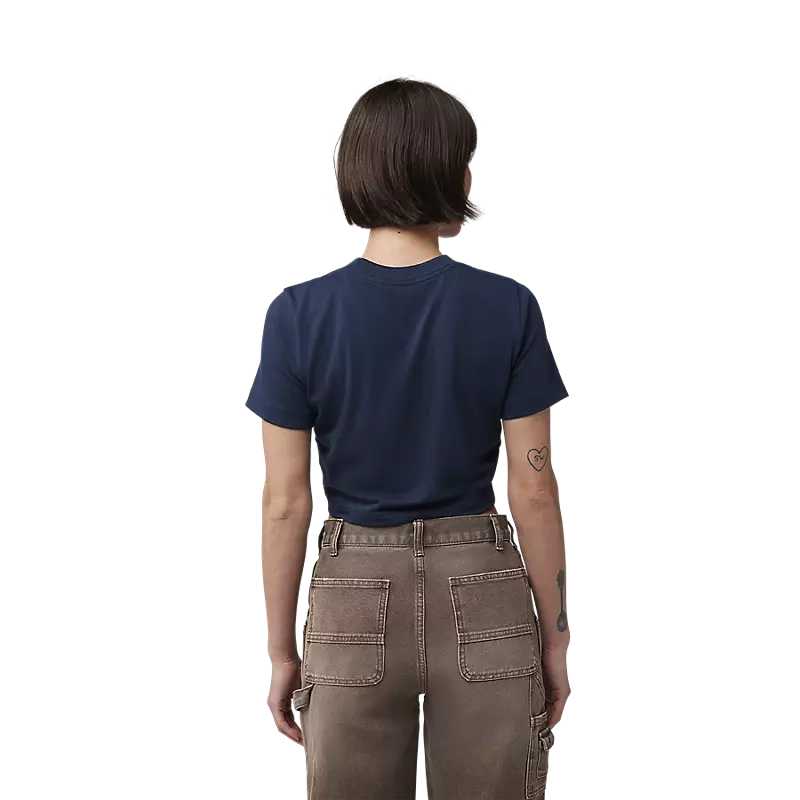 Fox Racing Womens Race Crew Cropped Tee