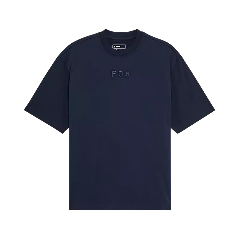 Fox Racing Wordmark Oversized Short Sleeve Tee Midnight