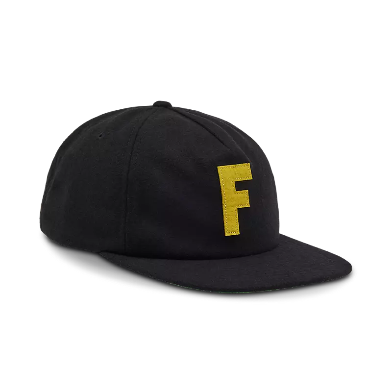 Fox Racing Big F Adjustable Wool Hat Black