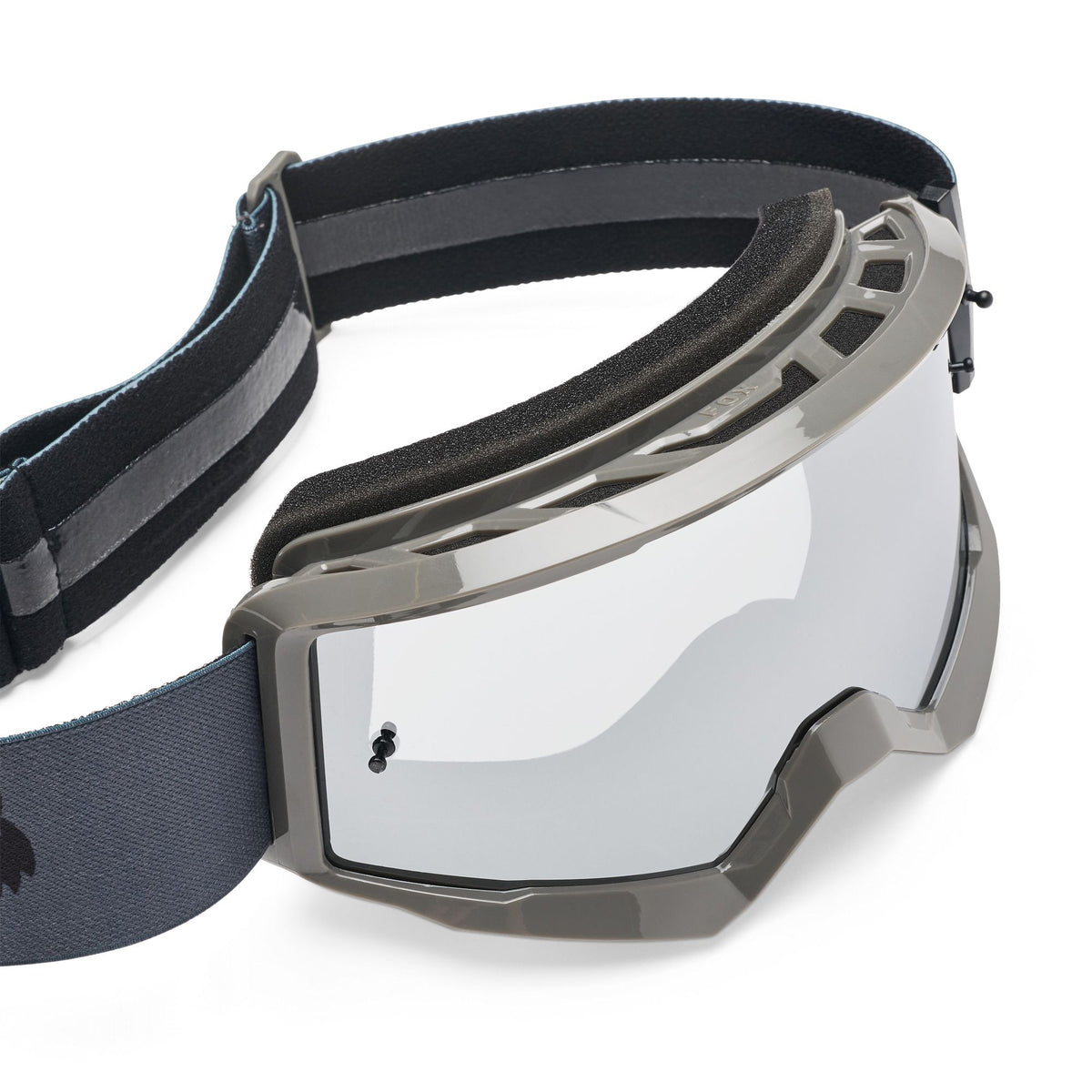 Maschera Fox Racing Main Core color peltro brillante