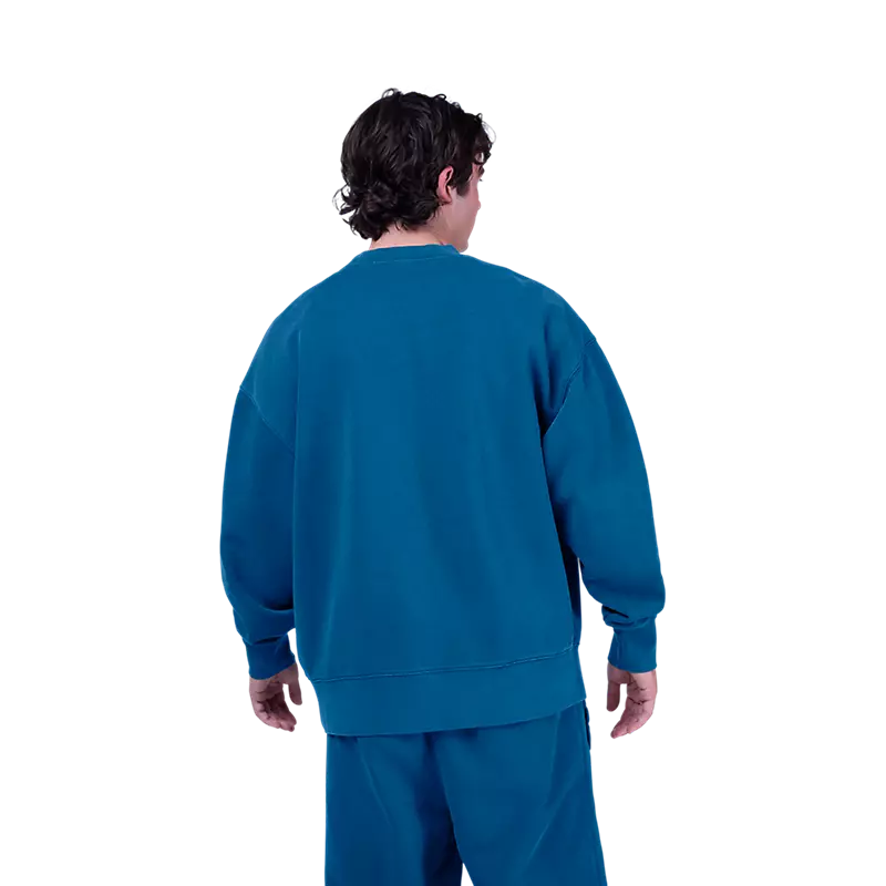 Fox Racing Wordmark Oversized Fleece Crew Twilight